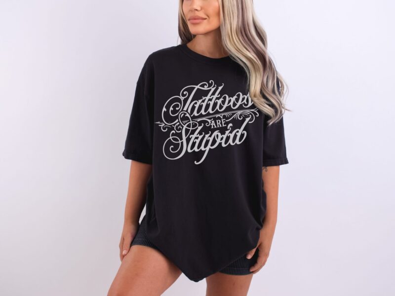 black shirt
