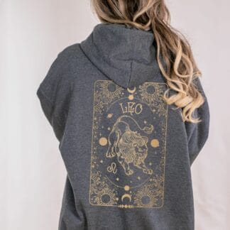 dark heather hoodie