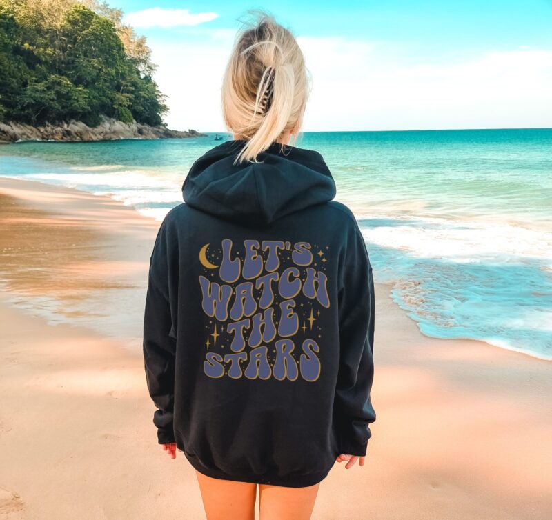 black hoodie