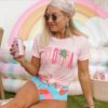 soft pink shirt