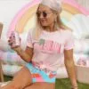 soft pink shirt