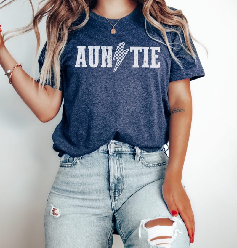 heather navy shirt