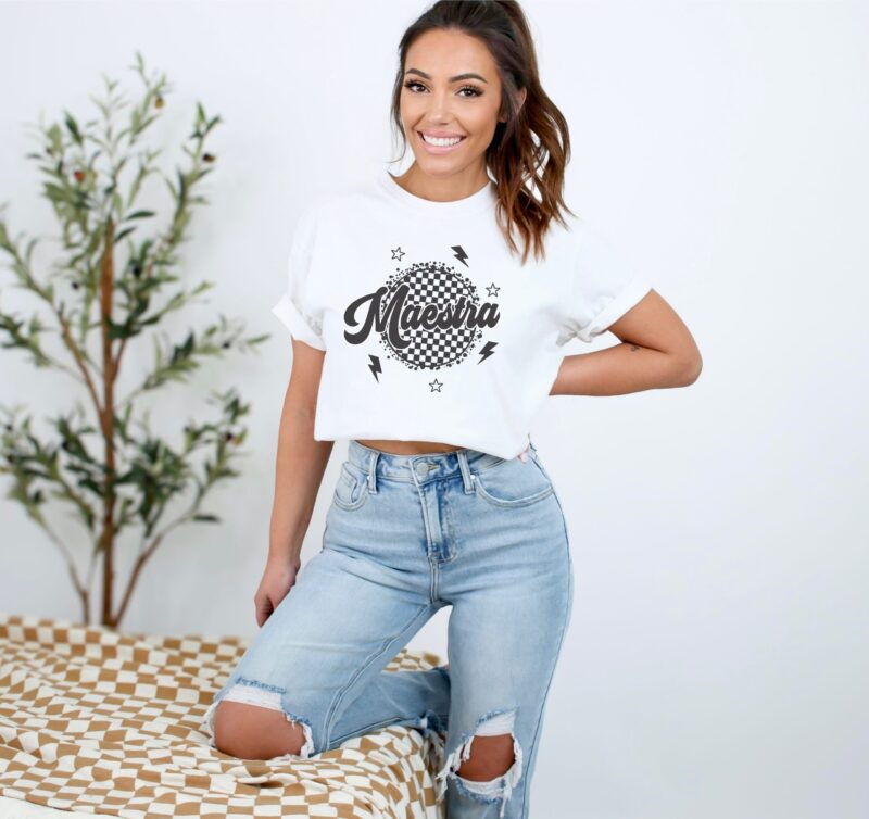 white shirt