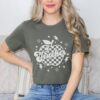 military green shirt