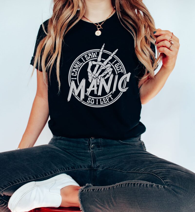 black shirt