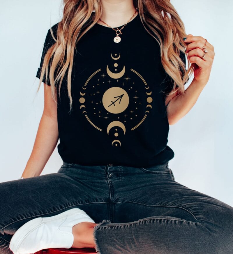 black shirt