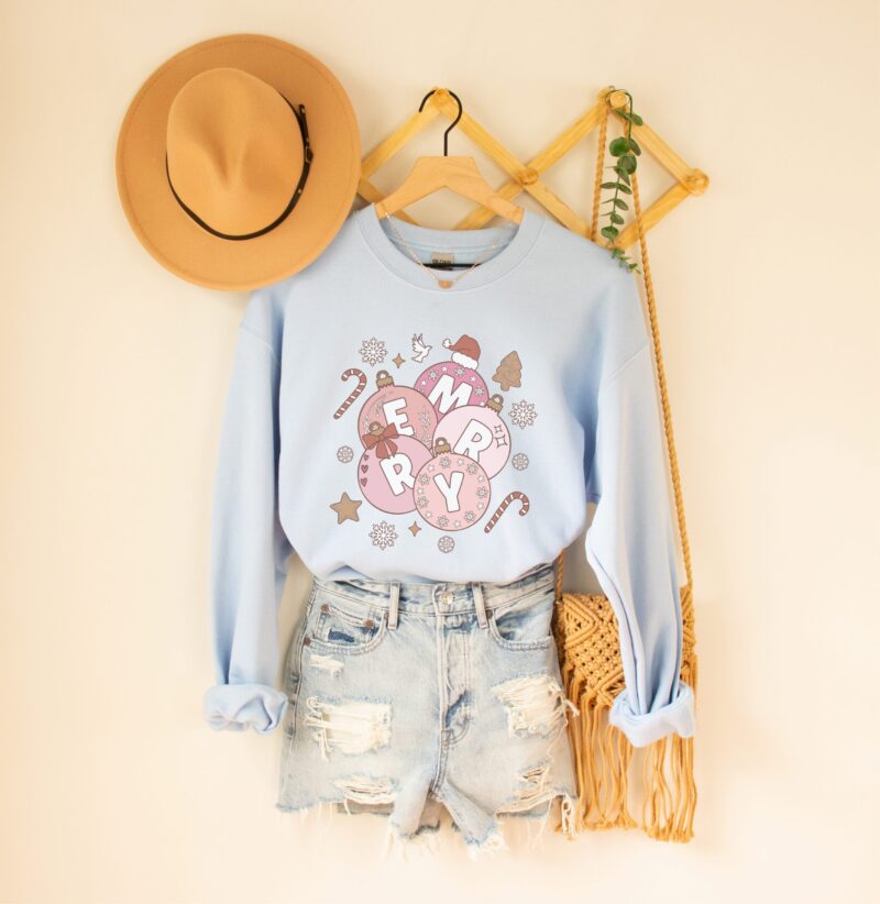 LIght Blue Sweatshirt