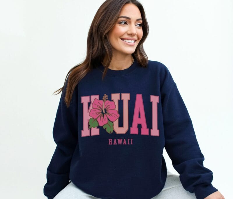 navy sweatshirt