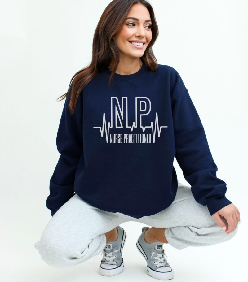 navy sweatshirt