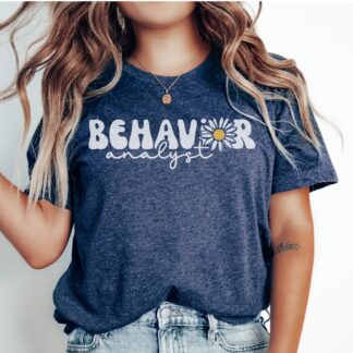 heather navy shirt