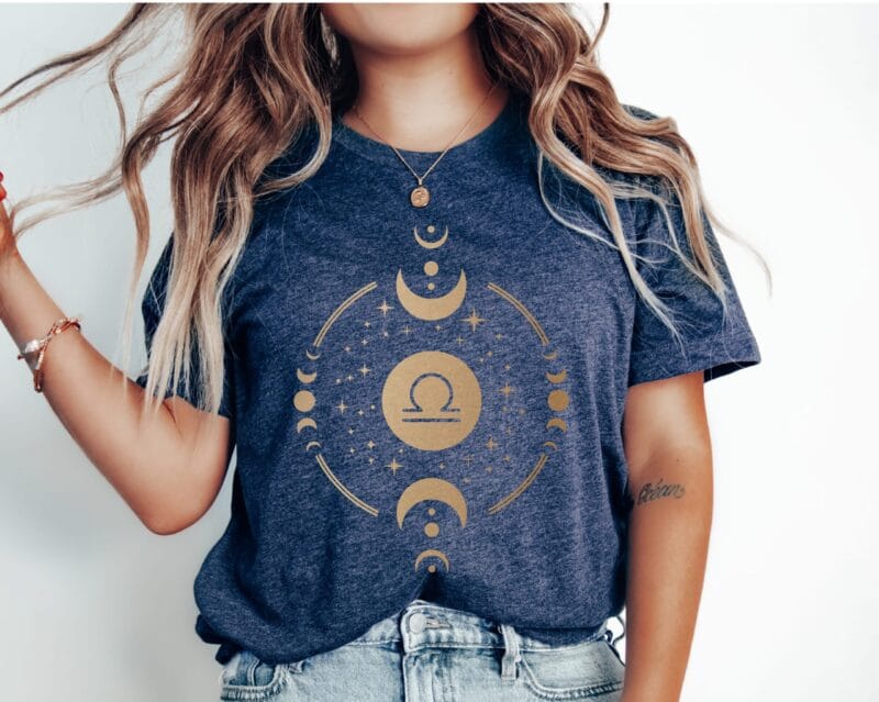 heather navy shirt