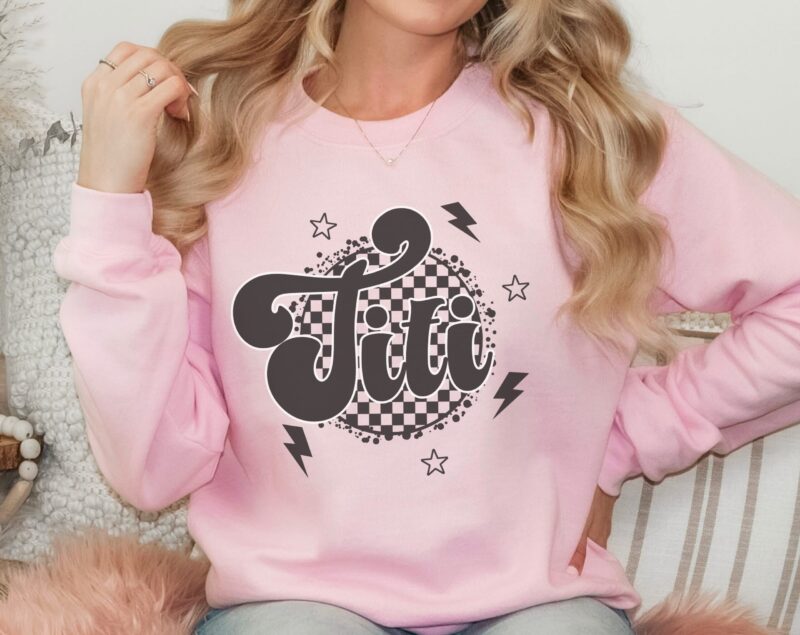 light pink sweatshirt