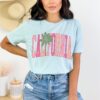 heather ice blue shirt