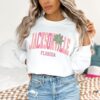 white sweatshirt