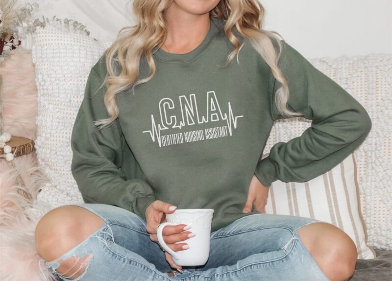 military green sweatshirt