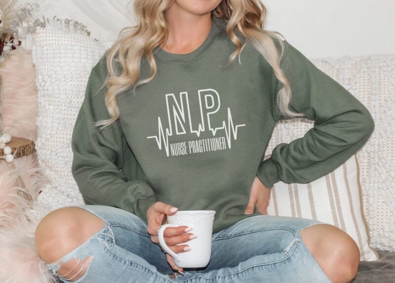 military green sweatshirt