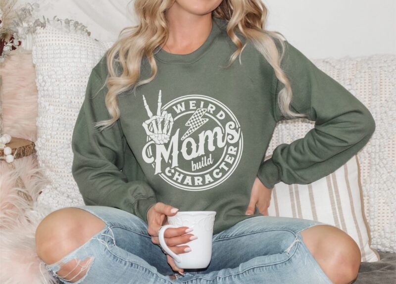 military green sweatshirt