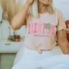 heather peach shirt