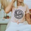 heather peach shirt