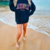 navy sweatshirt