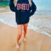 navy sweatshirt