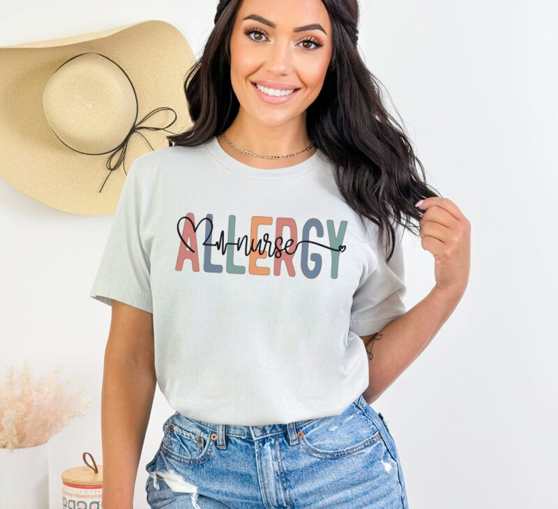 silver shirt