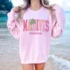 light pink sweatshirt